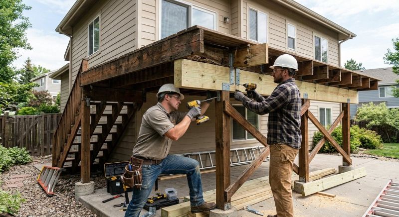 Deck Beam Repair Service