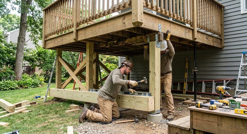 Deck Beam Repair